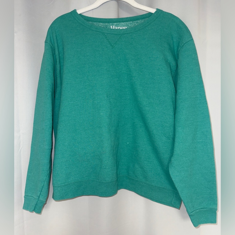 Hanes Green sweatshirt comfort blend